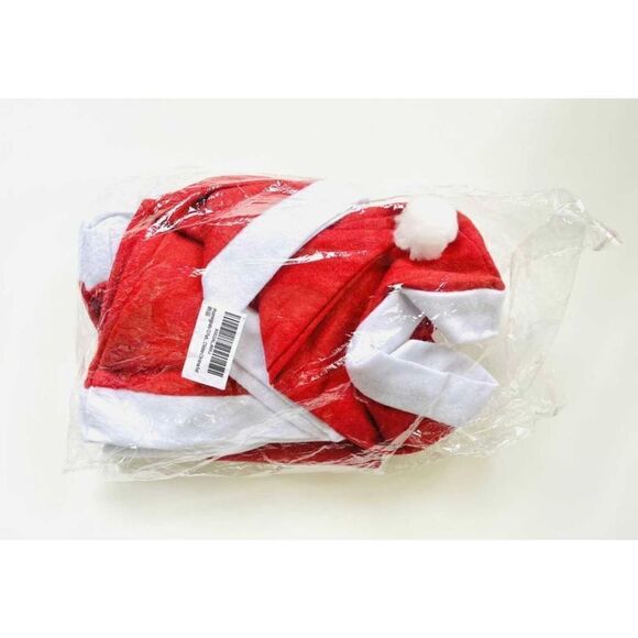 New in Package 12 Piece Childrens Youth Santa Christmas Hats - Picture 3 of 3